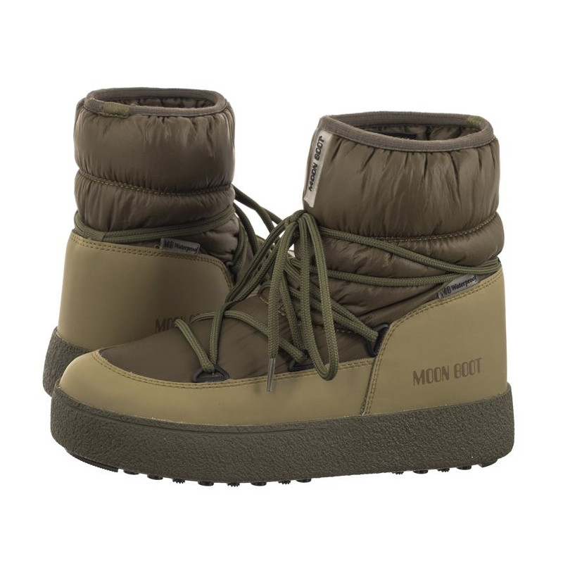 Moon Boot MB Ltrack Low Nylon Wp Khaki 24500800003 (MB60-b) boots