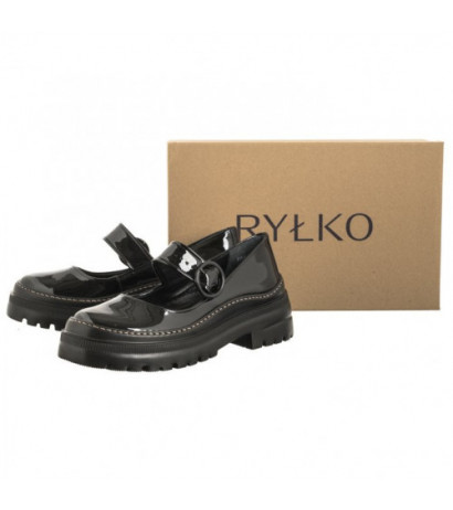 Ryłko Czarne E2NF7_X_ _4NPF (RY793-a) shoes