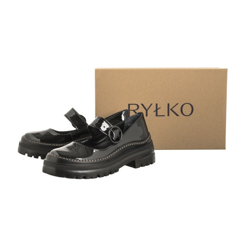 Ryłko Czarne E2NF7_X_ _4NPF (RY793-a) shoes