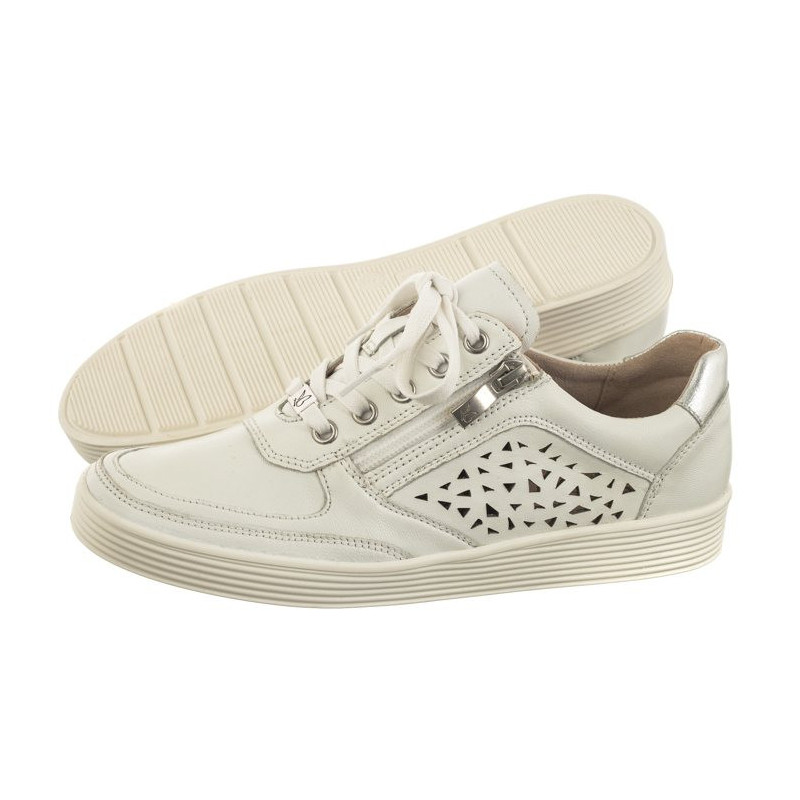 Caprice Białe 9-23552-42 197 White Comb (CP394-a) sneakers