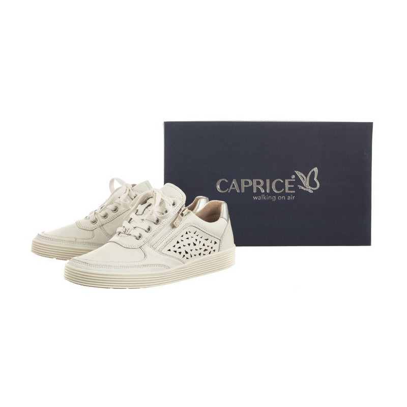 Caprice Białe 9-23552-42 197 White Comb (CP394-a) sneakers