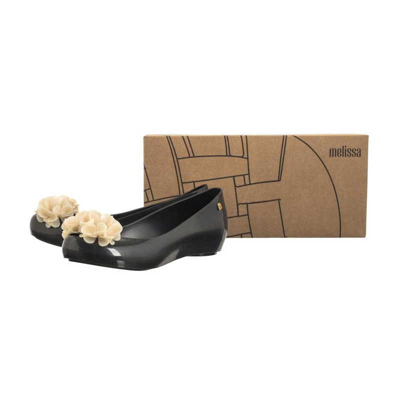 Melissa Ultralight Springtime A 35706/AT266 Black/Beige (ML287-b) ballerinas