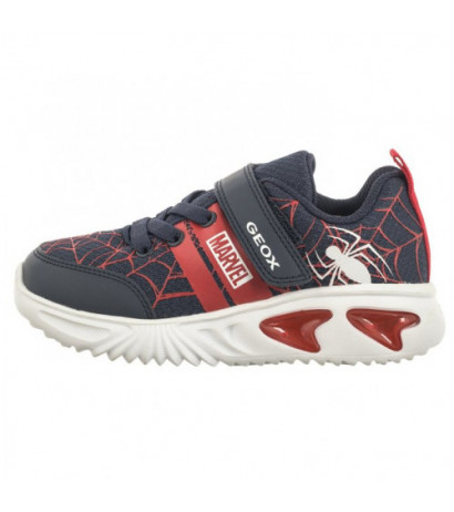 Geox J Assister B.D - Mesh+GBK Navy/DK Red J45DZD 01454 C4244 (GE142-a) sports shoes