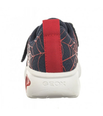 Geox J Assister B.D - Mesh+GBK Navy/DK Red J45DZD 01454 C4244 (GE142-a) sports shoes