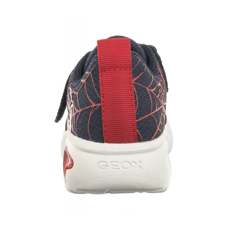 Geox J Assister B.D - Mesh+GBK Navy/DK Red J45DZD 01454 C4244 (GE142-a) sports shoes