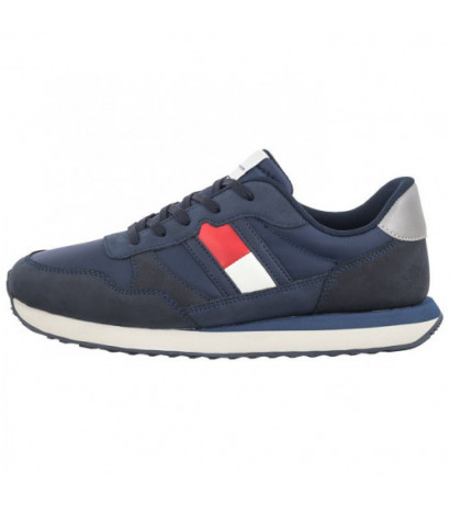 Tommy Hilfiger Flag Low Cut Lace-Up Sneaker T3X9-33130-0316 800 Blue (TH1041-a) sports shoes