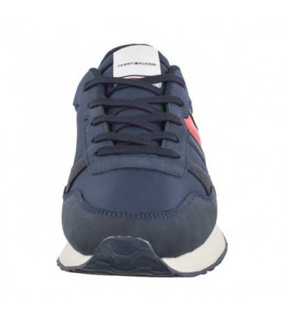 Tommy Hilfiger Flag Low Cut Lace-Up Sneaker T3X9-33130-0316 800 Blue (TH1041-a) sports shoes