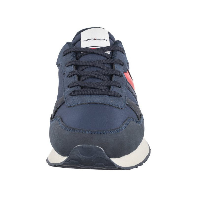 Tommy Hilfiger Flag Low Cut Lace-Up Sneaker T3X9-33130-0316 800 Blue (TH1041-a) sports shoes