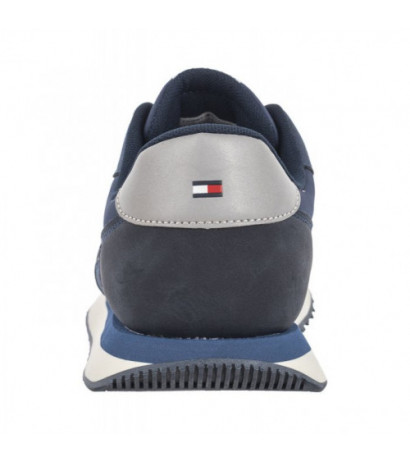 Tommy Hilfiger Flag Low Cut Lace-Up Sneaker T3X9-33130-0316 800 Blue (TH1041-a) sports shoes