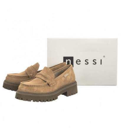 Nessi Beżowe 22340 W1 (NE299-f) shoes