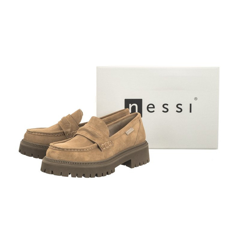 Nessi Beżowe 22340 W1 (NE299-f) shoes