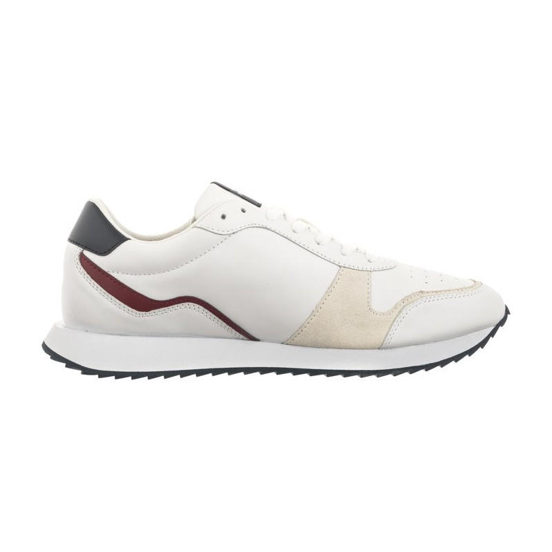 Tommy Hilfiger Runner Evo Lth Mix White FM0FM04959 YBS (TH1017-b) sports shoes