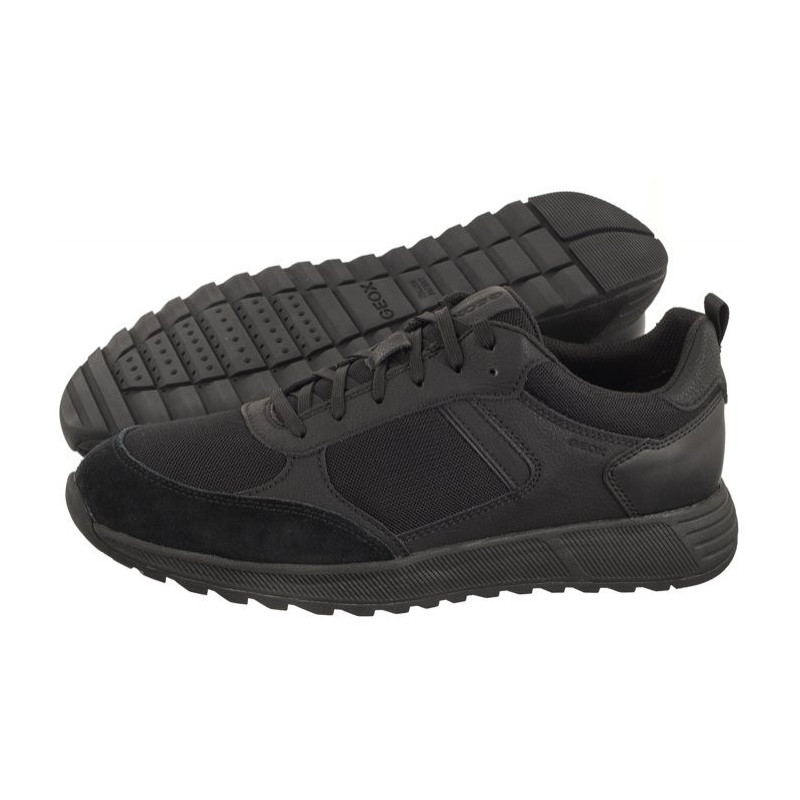 Geox U Molveno A - Mesh+Nbk Synt. Black U45F1A 014EK C9999 (GE148-a) sports shoes