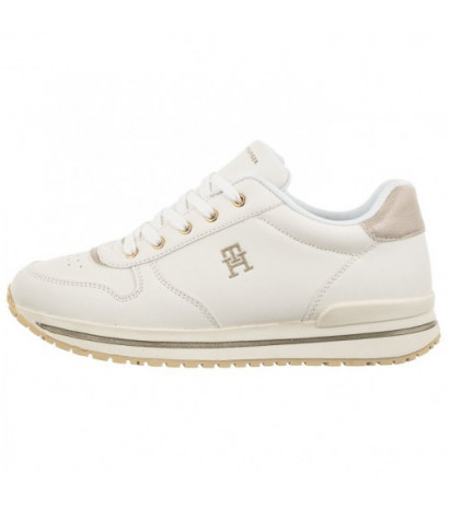 Tommy Hilfiger Low Cut Lace-Up Sneaker T3A9-33228-1355 X048 White/Platinum (TH1039-a) sports Shoes