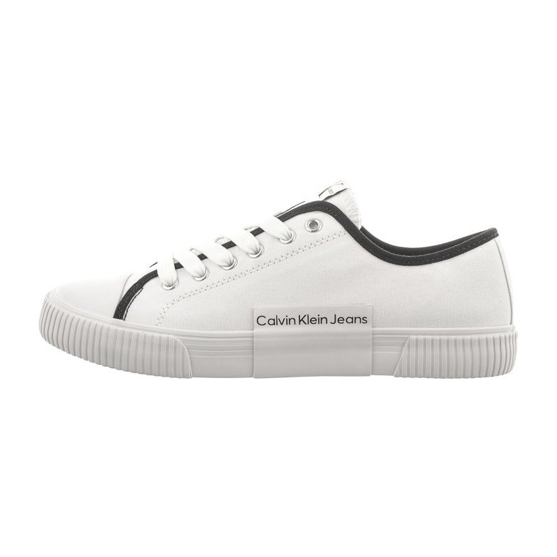 Calvin Klein Low Cut Lace-Up Sneaker V3X9-80873-0890 100 White (CK467-a) shoes