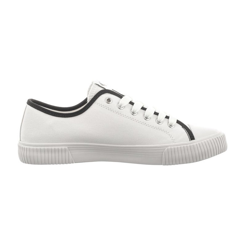 Calvin Klein Low Cut Lace-Up Sneaker V3X9-80873-0890 100 White (CK467-a) shoes