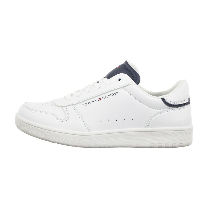 Tommy Hilfiger Low Cut Lace-Up Sneaker T3X9-33349-1355 X336 White/Blue (TH1038-a) sports Shoes