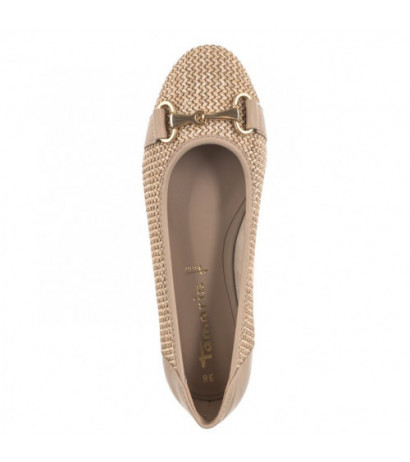 Tamaris Beżowe 1-22112-42 341 Taupe (TM474-a) ballerinas