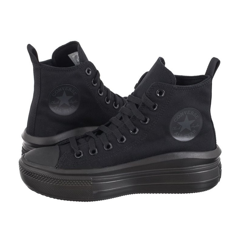 Converse CTAS Move Hi Black/Dk. Smoke Grey A03668C (CO654-a) shoes