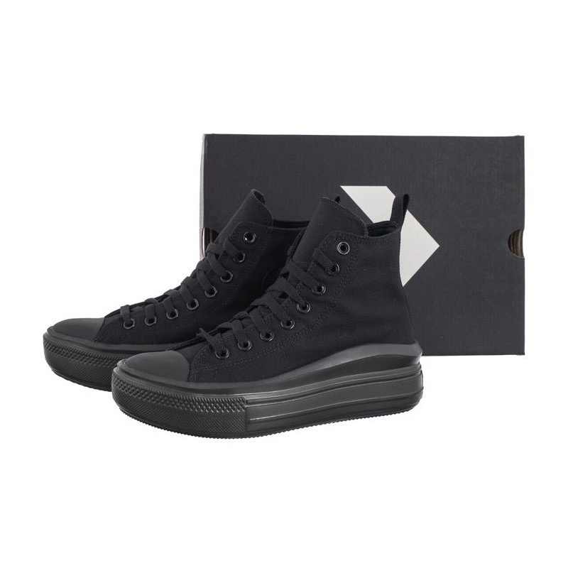 Converse CTAS Move Hi Black/Dk. Smoke Grey A03668C (CO654-a) shoes