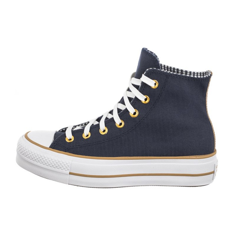 Converse CTAS Lift Hi Obsidian/White/Trek Tan A08860C (CO655-a) shoes