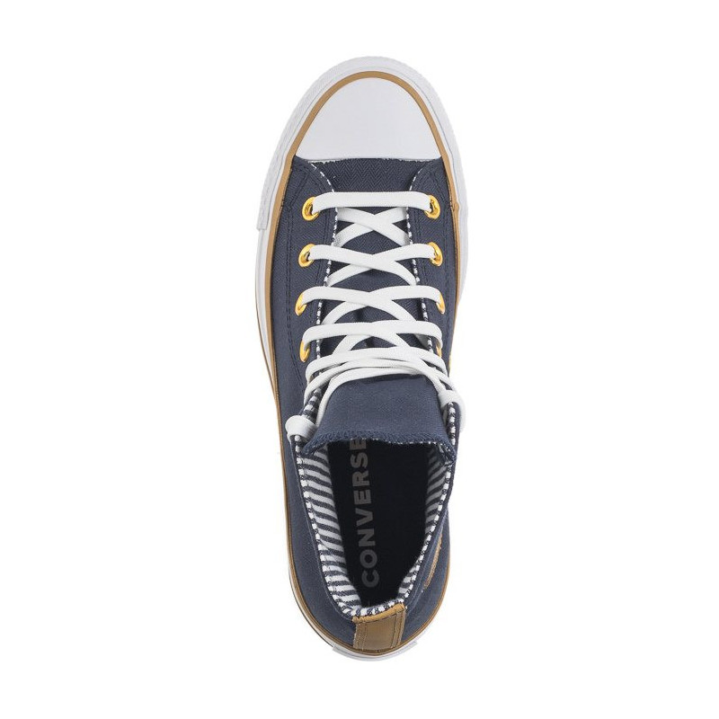 Converse CTAS Lift Hi Obsidian/White/Trek Tan A08860C (CO655-a) shoes