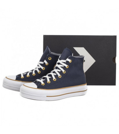 Converse CTAS Lift Hi Obsidian/White/Trek Tan A08860C (CO655-a) shoes