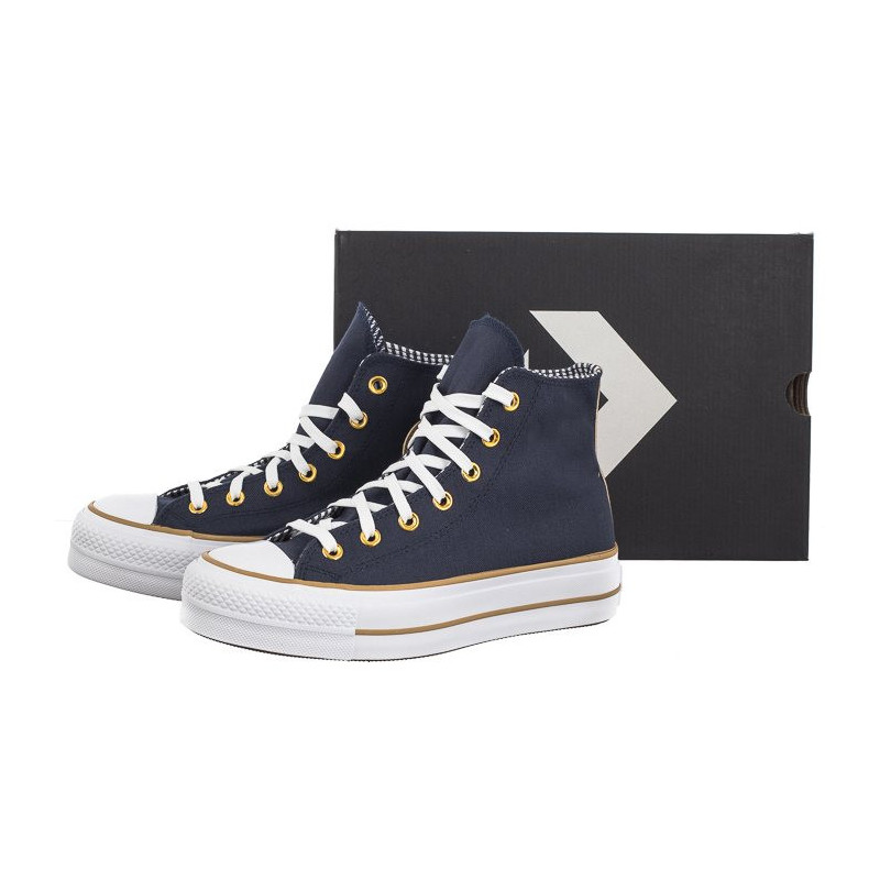 Converse CTAS Lift Hi Obsidian/White/Trek Tan A08860C (CO655-a) shoes