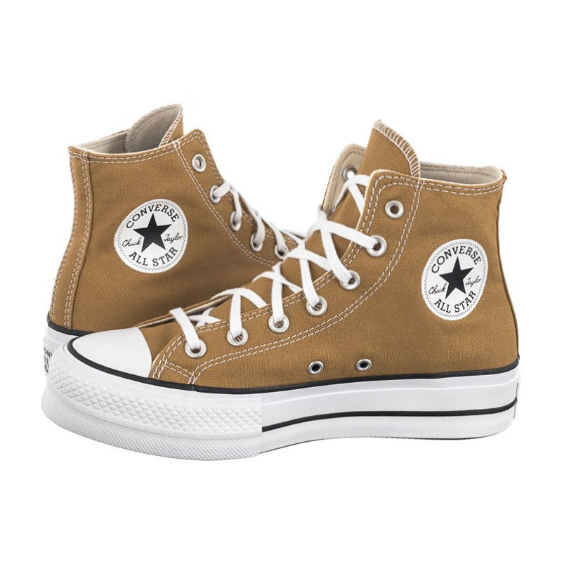 Converse CTAS Lift Hi Decade Trek Tan/White/Black A07210C (CO596-b) shoes