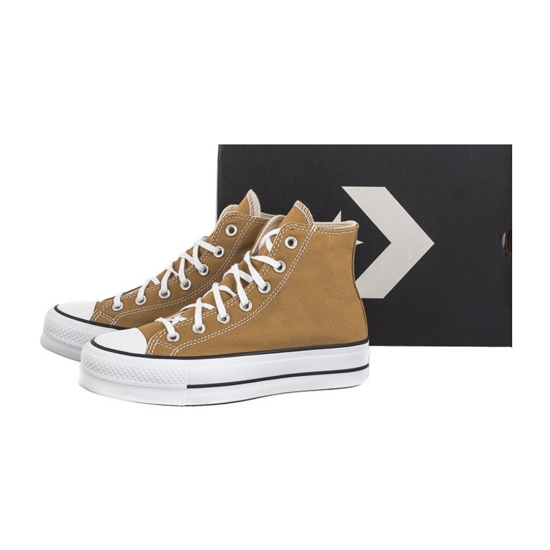 Converse CTAS Lift Hi Decade Trek Tan/White/Black A07210C (CO596-b) shoes