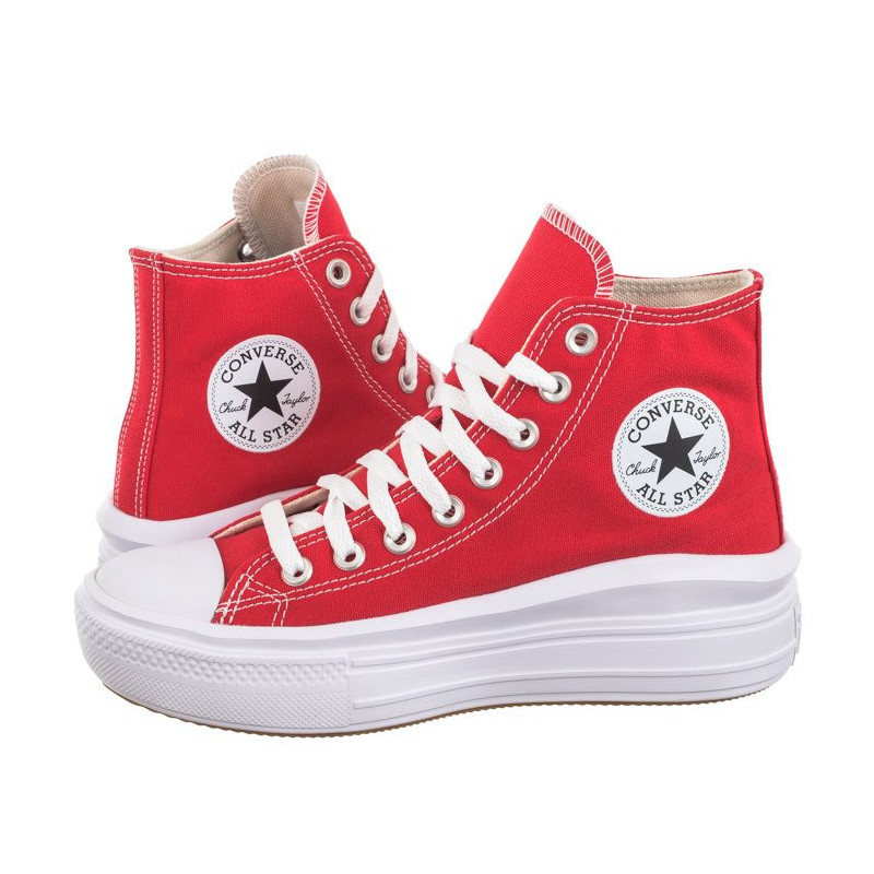 Converse CTAS Move Hi Red/White/Gum A09073C (CO651-b) shoes