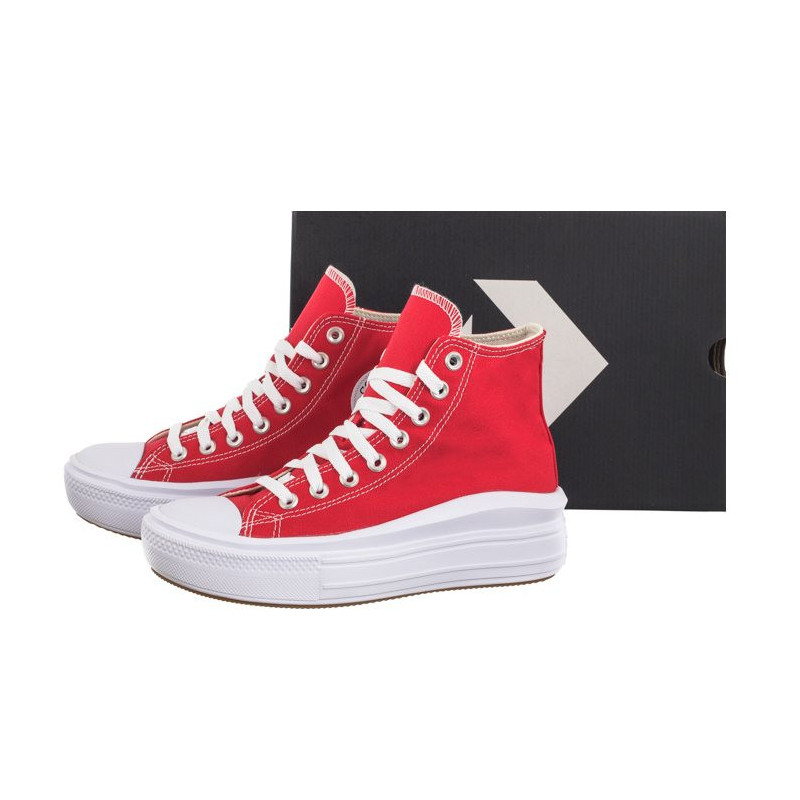 Converse CTAS Move Hi Red/White/Gum A09073C (CO651-b) shoes