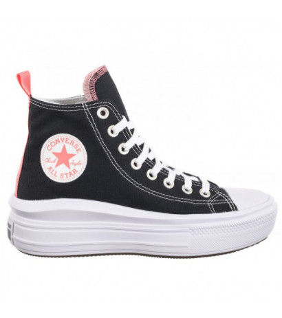 Converse CTAS Move Hi Black/Pink Salt/White 271716C (CO653-a) shoes