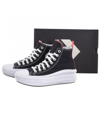 Converse CTAS Move Hi Black/Pink Salt/White 271716C (CO653-a) shoes