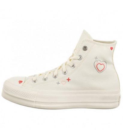 Converse CTAS Lift Hi Egret/Fever Dream/Egret A09114C (CO652-a) shoes