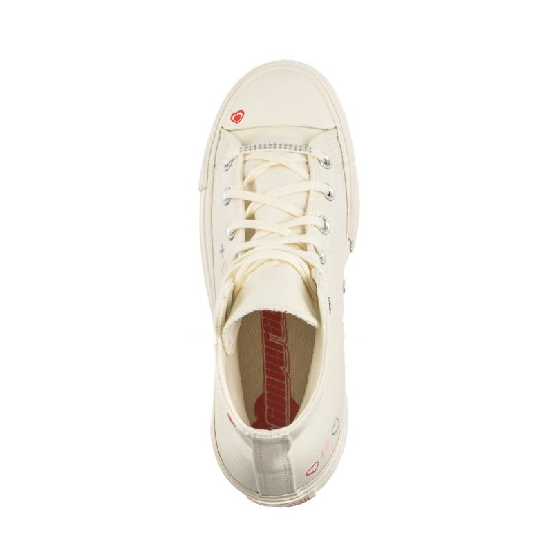 Converse CTAS Lift Hi Egret/Fever Dream/Egret A09114C (CO652-a) shoes