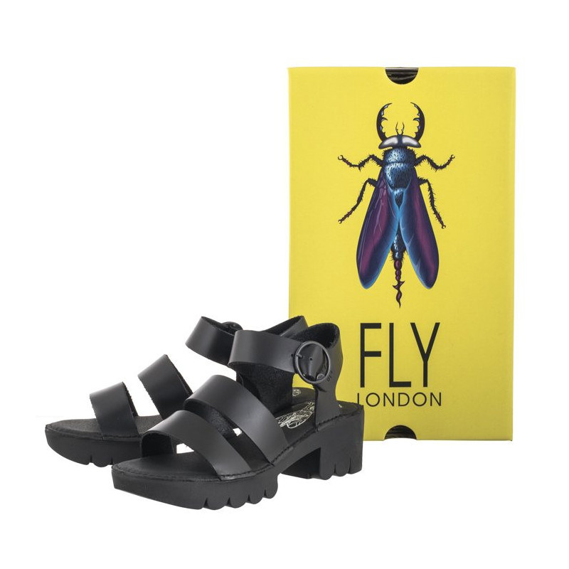 FLY London Egly Bridle Black P801520000 (FL397-a) shoes