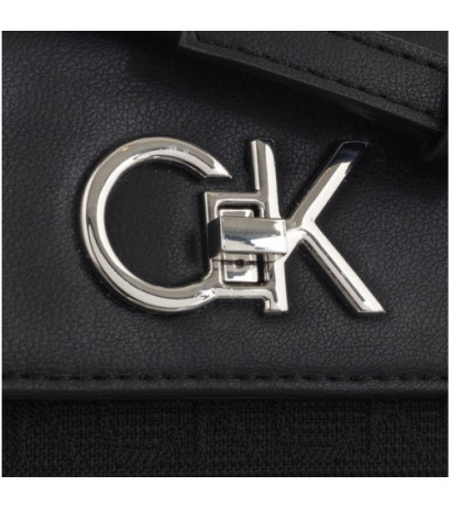 Calvin Klein Re-Lock Mini Crossbody Bag_JCQ Black Jacquard Mono K60K611989 0GK (CK478-b) handbag