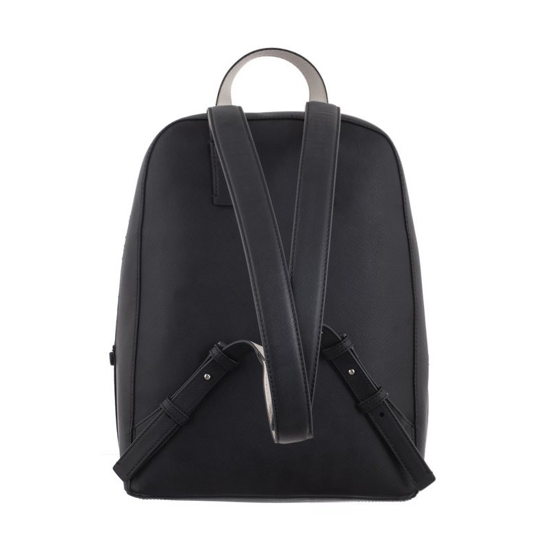 Calvin Klein Business Backpack Saffiano Black/Sand Pebble K60K611676 BEH (CK485-a) backpack