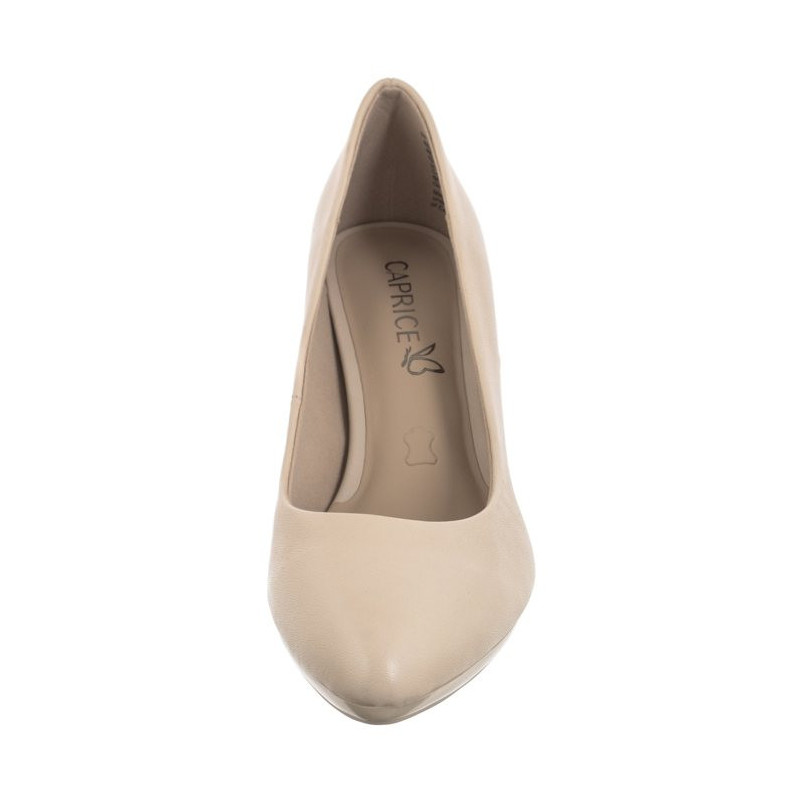 Caprice Beżowe 9-22414-42 170 Offwhite Nappa (CP403-a) high heels