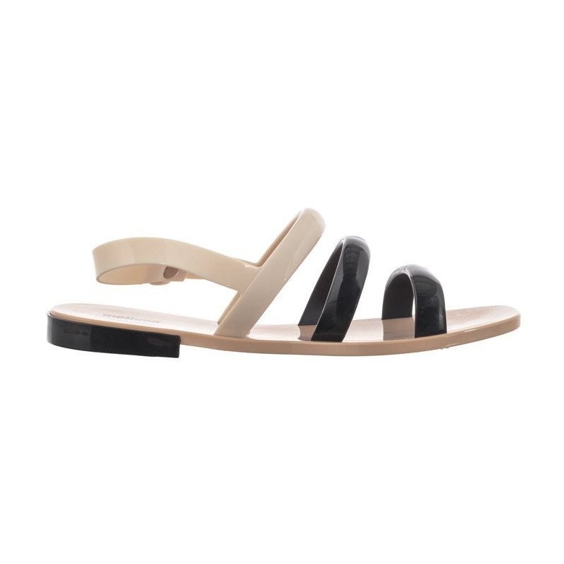 Melissa Essential Wave AD 33972/AQ654 Beige/Black (ML314-a) sandals