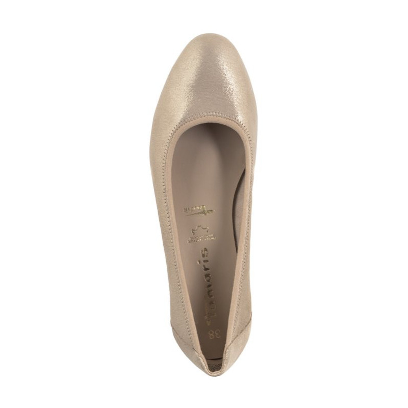 Tamaris Beżowe 1-22320-42 179 Champagne (TM476-a) shoes