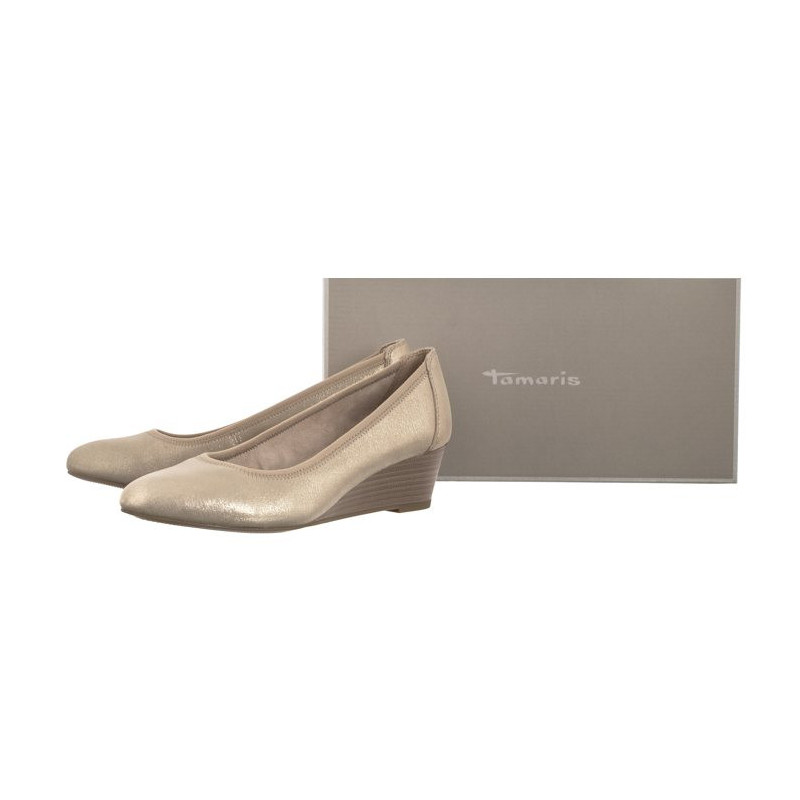 Tamaris Beżowe 1-22320-42 179 Champagne (TM476-a) shoes