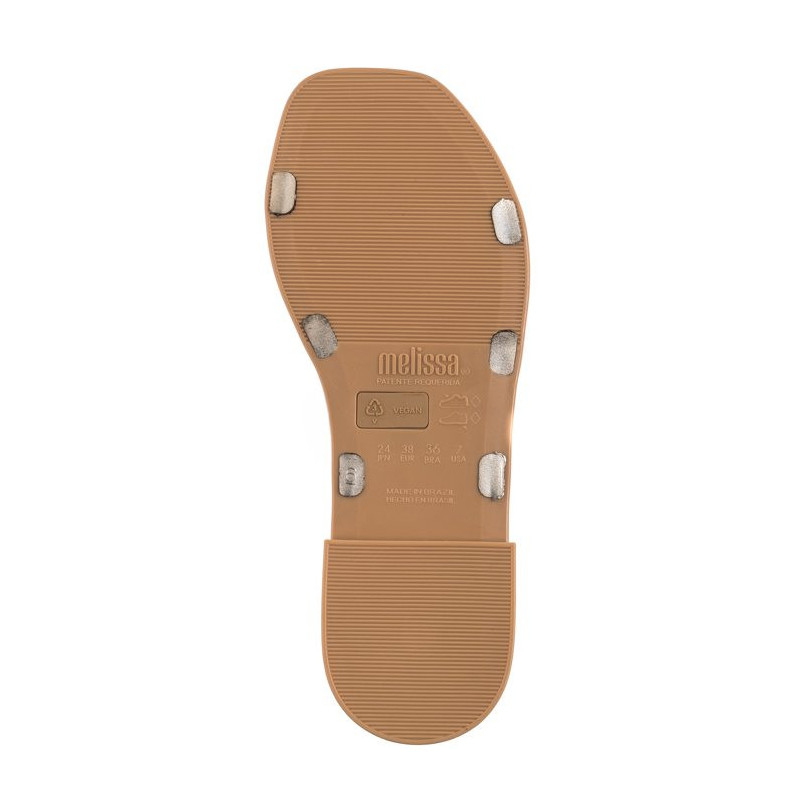 Melissa Slide+BO.BO AD 33862/AX131 Beige/Bronze (ML315-a) Women's Shoes/Flip Flops