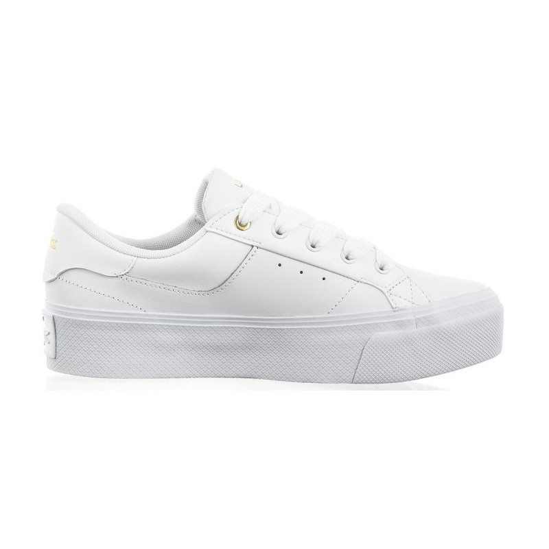 Lacoste Ziane Platform 124 2 Cfa Wht/Gld 745CFA0005.216 (LC434-b) sports Shoes