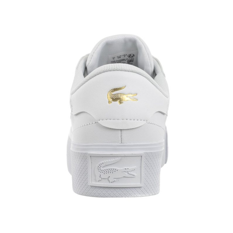 Lacoste Ziane Platform 124 2 Cfa Wht/Gld 745CFA0005.216 (LC434-b) sports Shoes