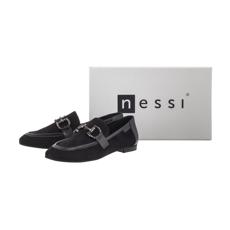 Nessi Czarne 24612 (NE366-a) shoes