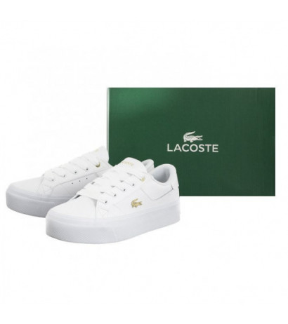 Lacoste Ziane Platform 124 2 Cfa Wht/Gld 745CFA0005.216 (LC434-b) sports Shoes