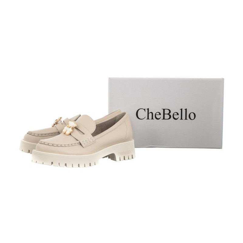 CheBello Beż Groszki 4291-157-000-PSK-S173 (CH133-c) shoes