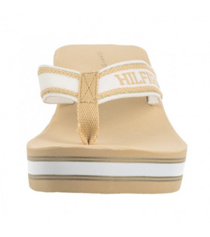 Tommy Hilfiger Hilfiger Wedge Beach Sandal Hervest Wheat FW0FW07903 ACR (TH1059-b) shoes